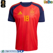 Maglie da calcio Spagna Martin Zubimendi #18 Prima Maglia Mondiali 2026  Manica Corta